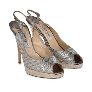 Jimmy Choo Nova Peep-Toe Sandal